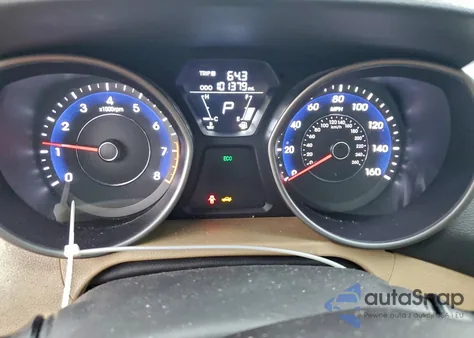 2013 Hyundai Elantra Gls z USA, uszkodzony, nr VIN 5NPDH4AE1DH442256